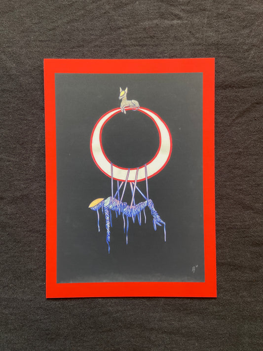 "As Above, So Below" Postcard Print