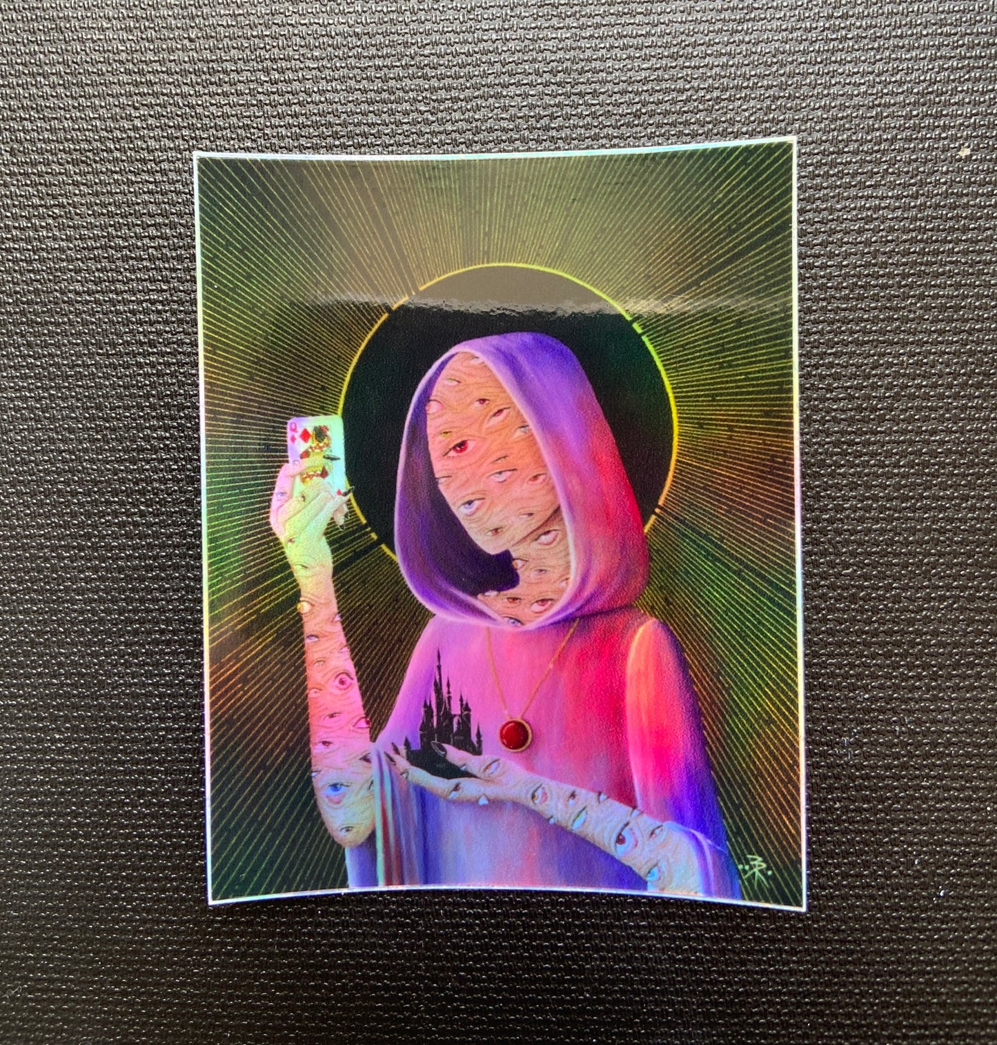 "The Watcher" Holographic Vinyl Sticker